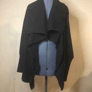 DKNY JEANS, M (fits like a L), Black Lightweight Sweater